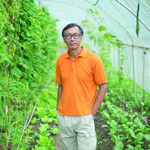 Lun Kwok-fai, 51-year-old, organic farmer