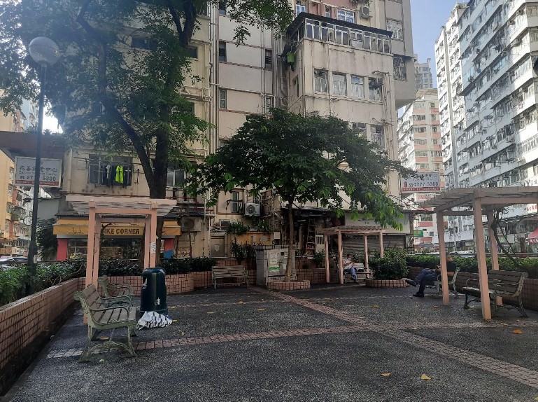 Two Pocket Parks in Sham Shui Po