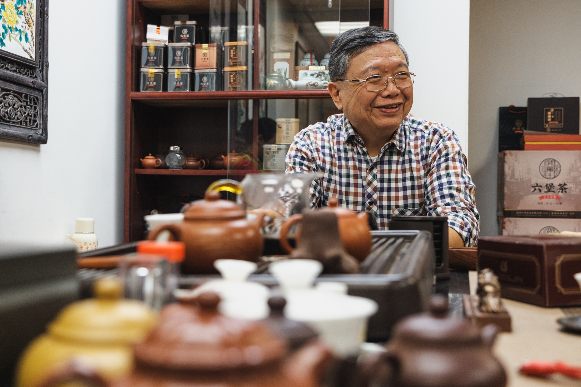 同安百年 認真賣茶不兒戲