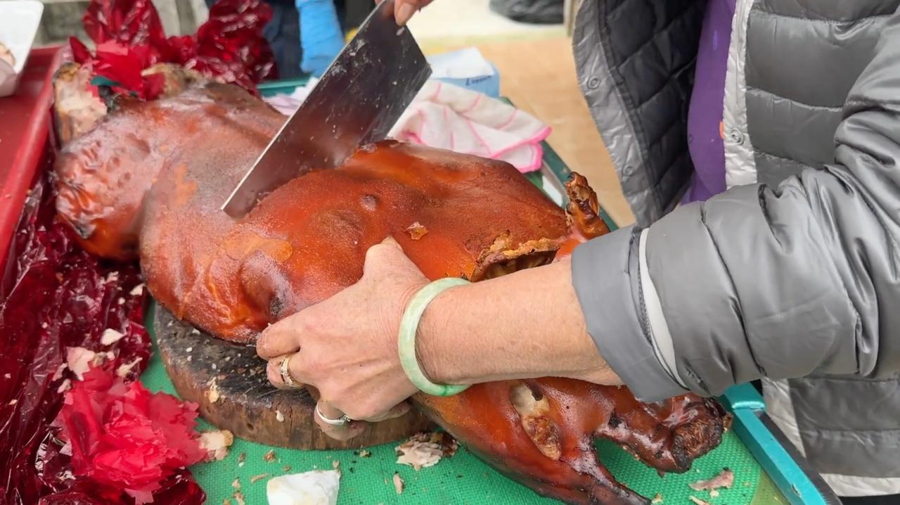 水口手記：尾牙分豬肉